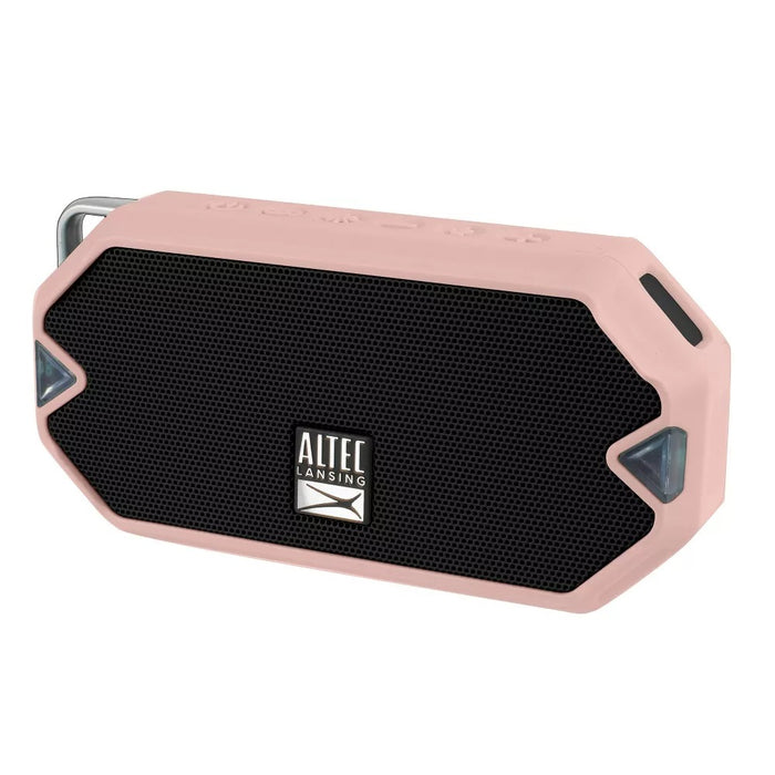 Altec Lansing HydraMini Waterproof Bluetooth Speaker - Petal Pink