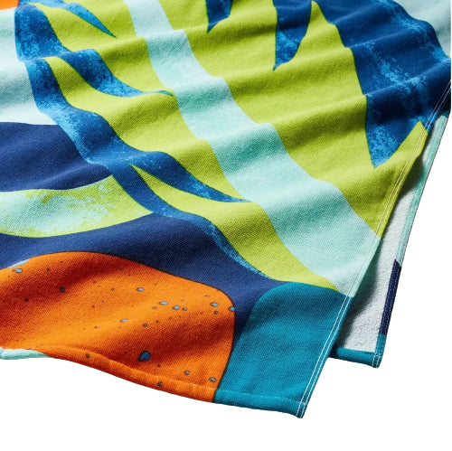 Oversized Palm Leaf Beach Towel - Sun Squad