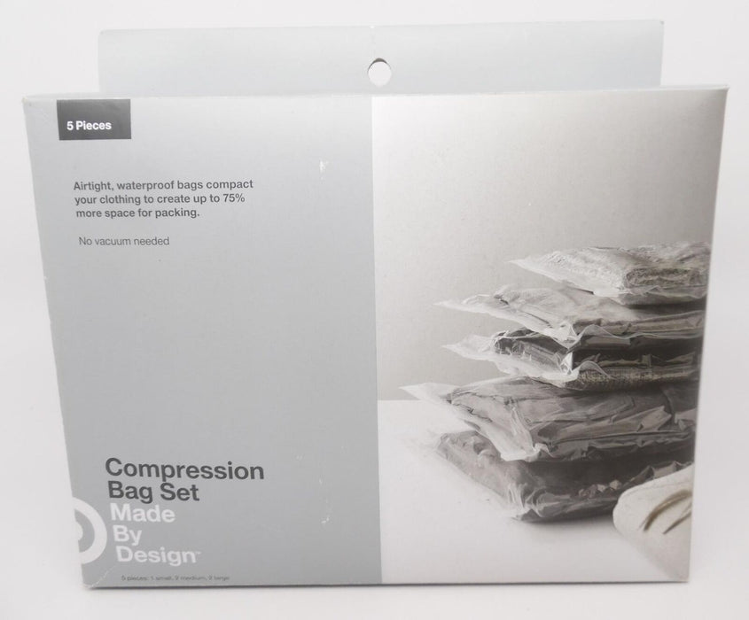 Deluxe Compression Bags 5pk - Made By Design Open Box