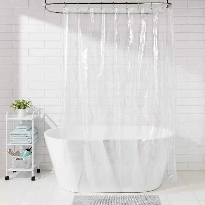 PEVA Holographic Shower Curtain - Room Essentials