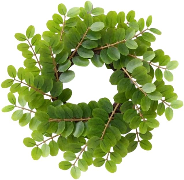 Green Leaf Mini Wreath - Threshold