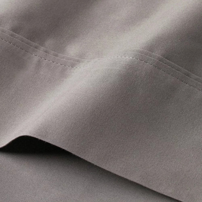 Standard 300 Thread Count Ultra Soft Pillowcase Set Gray - Threshold