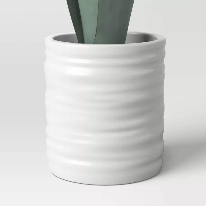 Small Artificial Snake Plant in Pot - Threshold