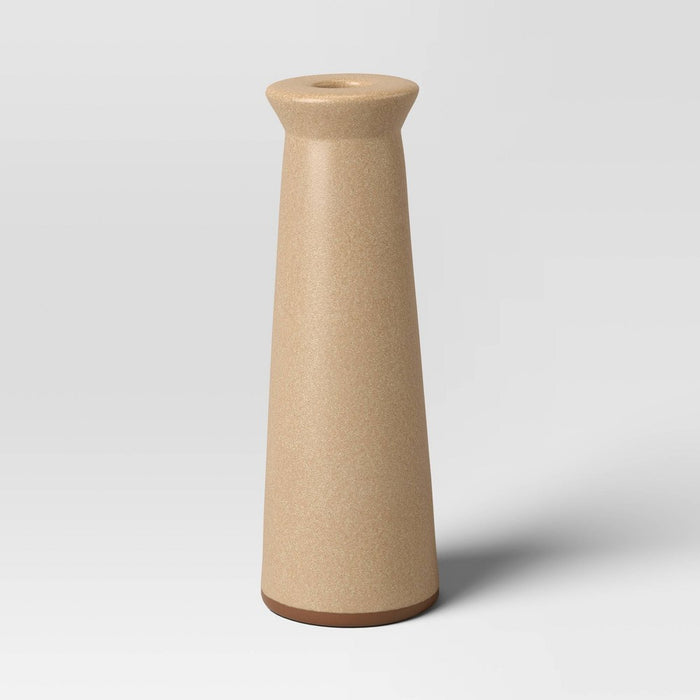 8" Tall Ceramic Taper Holder - Threshold