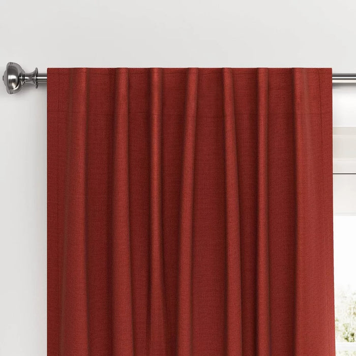 1pc 50"x84" Blackout Velvet Window Curtain Panel Copper - Threshold