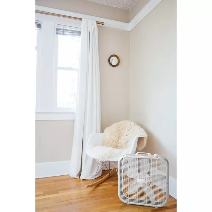 Lasko 3733 Box Fan White