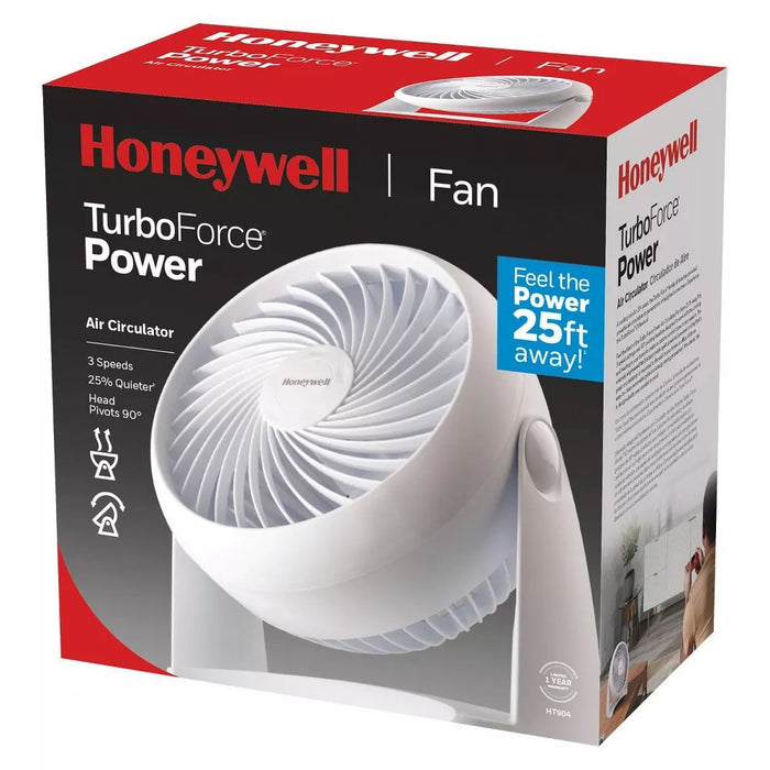 Honeywell Turbo Force Table Air Circulator Fan White