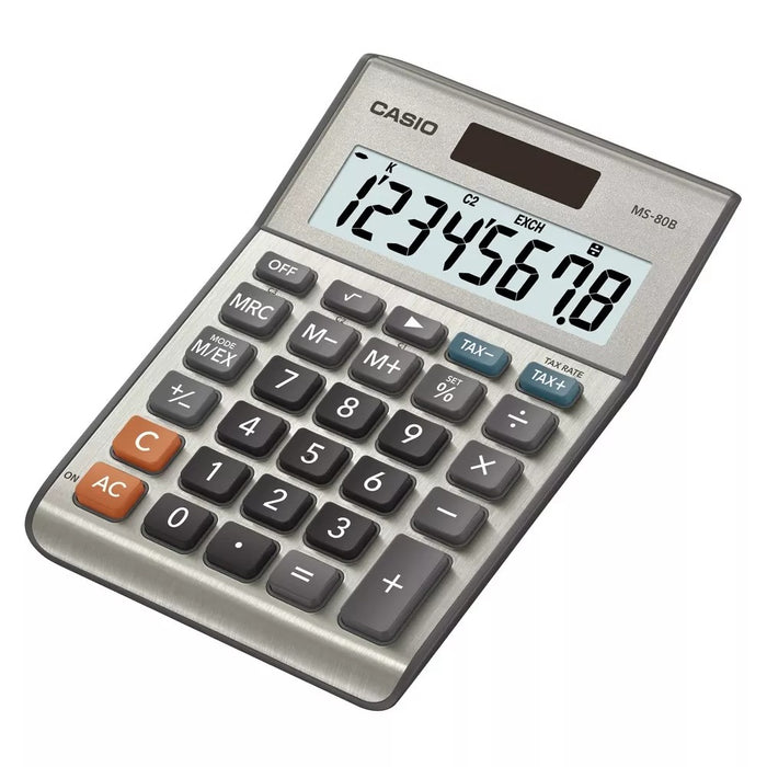 Casio Basic 8-Digit Desktop Calculator (MS-80B)