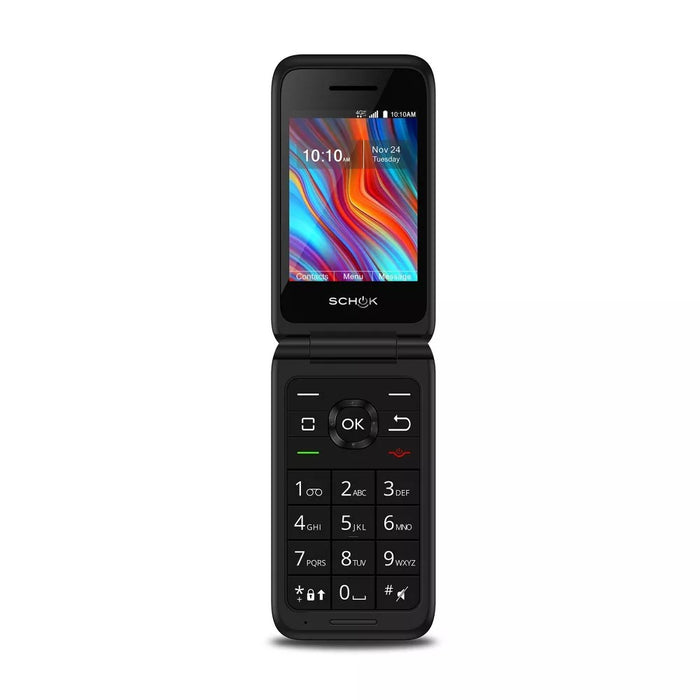 Boost Mobile Prepaid Schok Flip (8GB) - Black