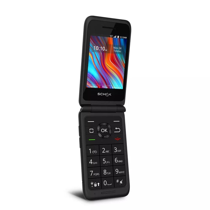 Boost Mobile Prepaid Schok Flip (8GB) - Black