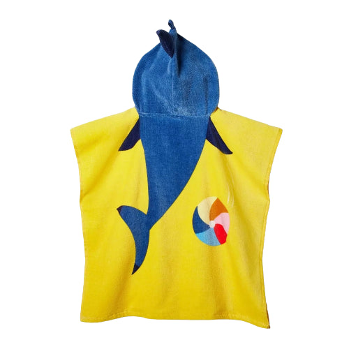 Shark Kids Hooded Beach Towel - Sun Squad