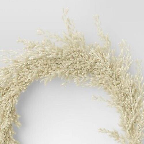 Ring Pampas Grass Wreath - Threshold