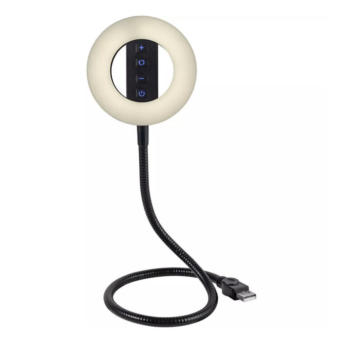 Enbrighten Flexible Arm Circle LED USB Selfie Light USB