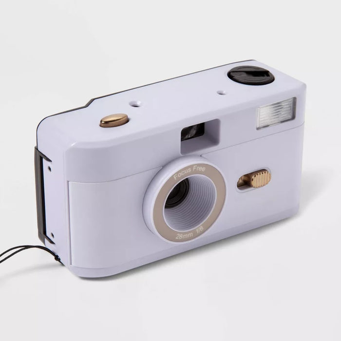 35MM Camera with Built-in Flash - heyday Soft Purple
