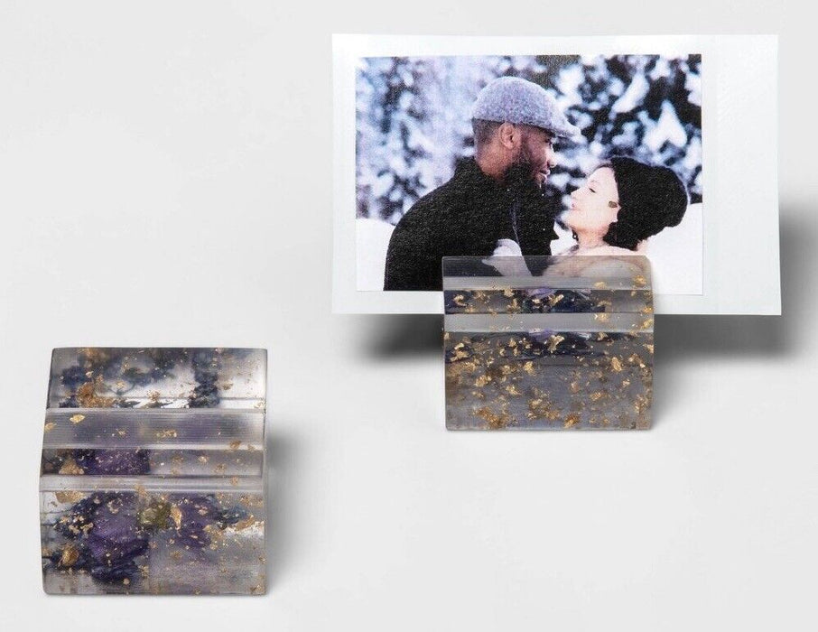 Pressed Floral 2pk Photo Cubes - heyday
