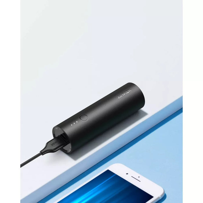 Anker Powercore Lipstick 5000mAh Power Bank  - Black