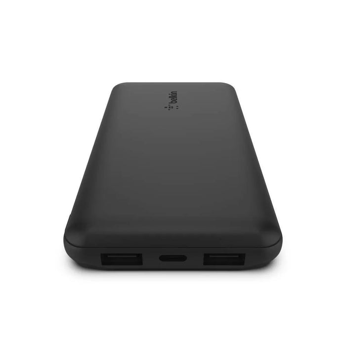 Belkin 10000mAh Power Bank 15W with USB-A and USC-C - Black
