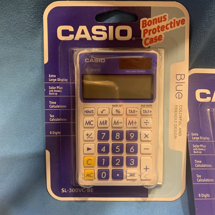 Casio SL-300VC Color Handheld Calculator