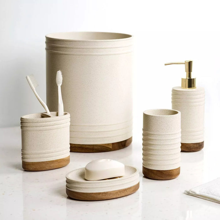 Marson Toothbrush Holder Natural - Allure Home Creations