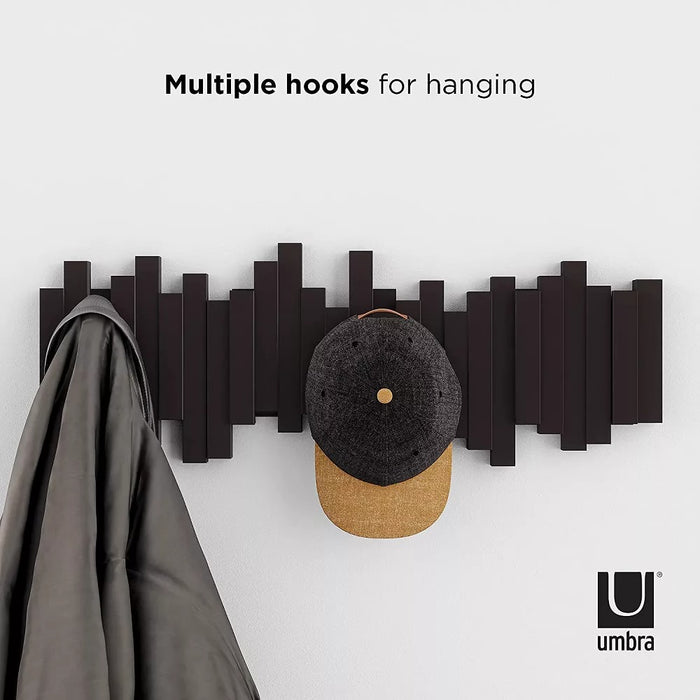 Umbra Sticks Decorative Hook Rack Brown