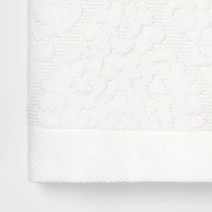 Ogee Bath Towel White - Threshold