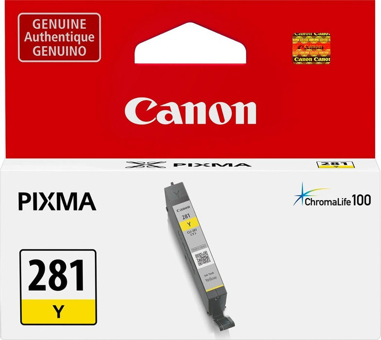 Canon - CLI-281 Standard Capacity - Yellow Ink Cartridge