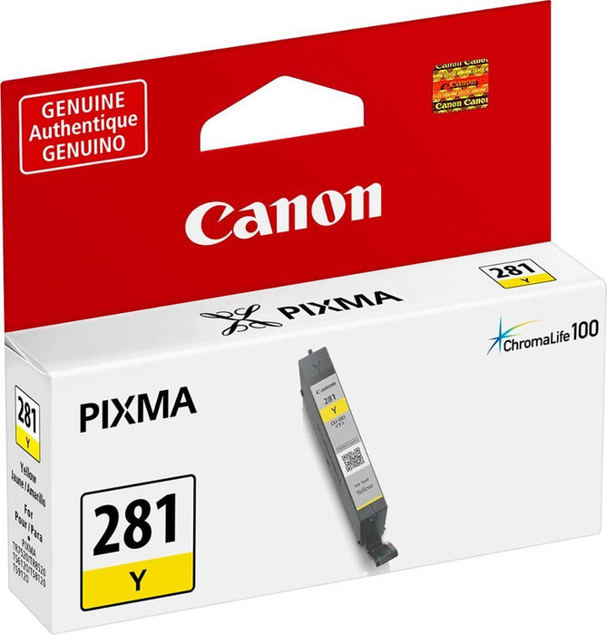 Canon - CLI-281 Standard Capacity - Yellow Ink Cartridge