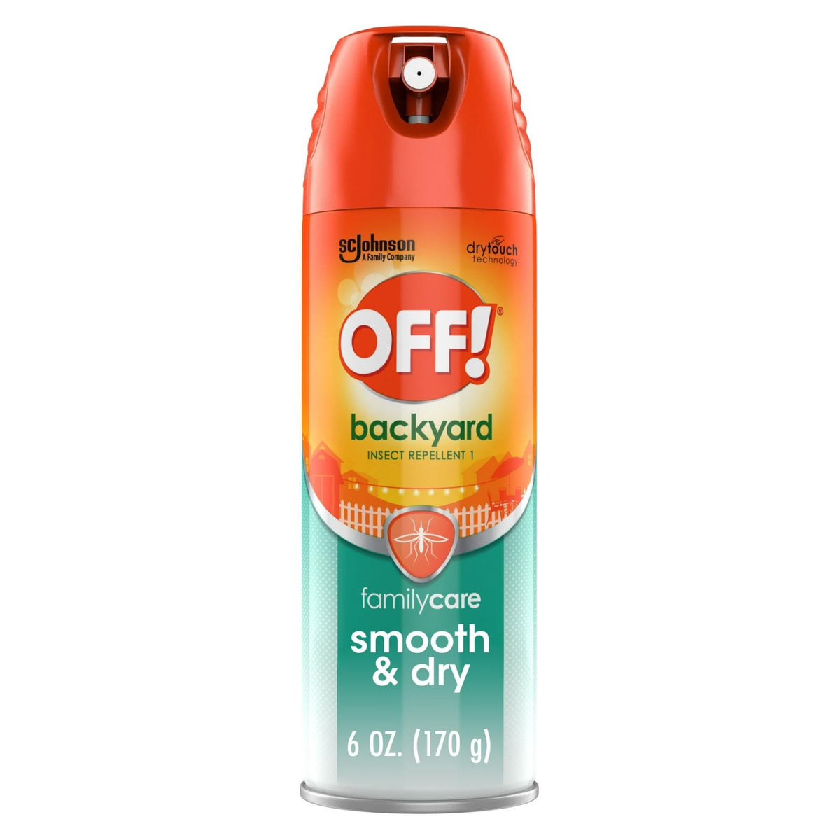 off garden spray OFF! Backyard FamilyCare Insect Repellent I Smooth & Dry 6 Oz 1Ct — Kikstart Inc