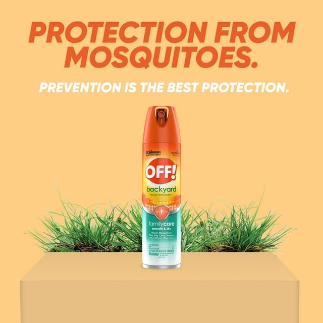 OFF! Backyard FamilyCare Insect Repellent I Smooth & Dry 6 Oz 1Ct
