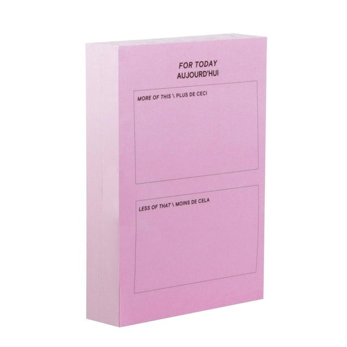 Post-It Printed Notes, for Today, Pink Pink 3 X 4