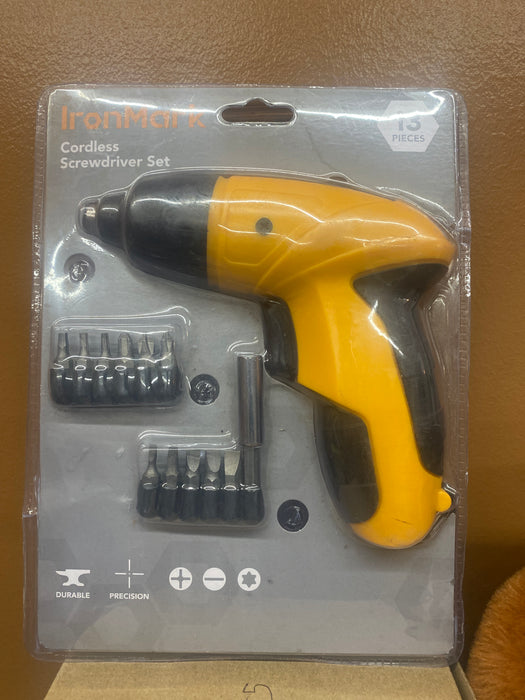 Ironmark cordless screwdriver set