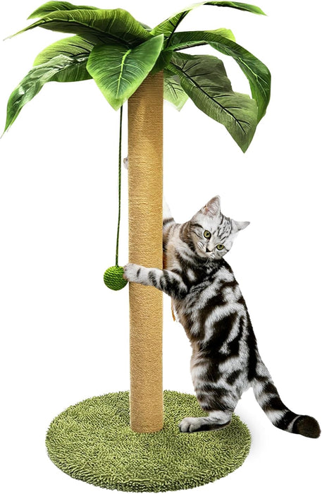 COCONUT TREE CAT SCRATCHING POST