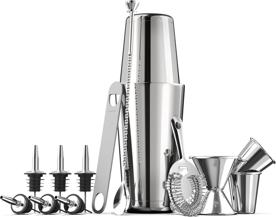 FINEDINE 14PC STAINLESS STEEL BAR SET
