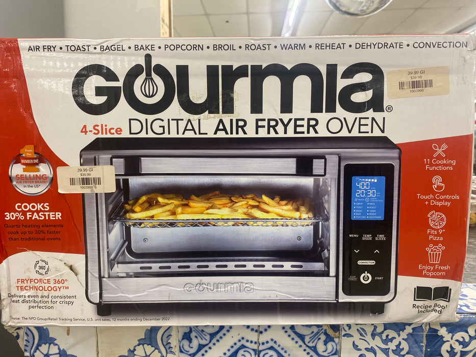 Gourmia 4-Slice DIGITAL AIR FRYER OVEN8A
