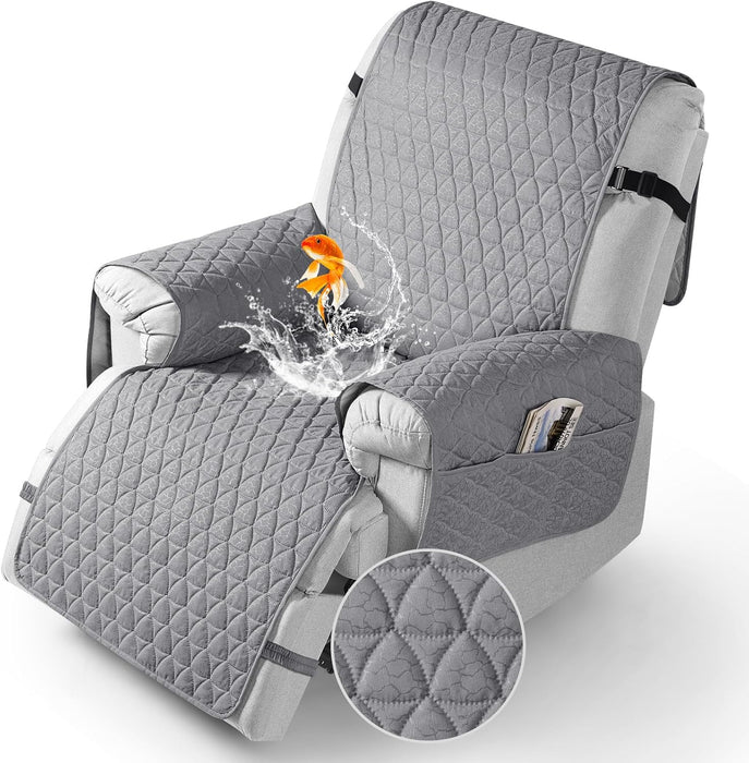 TAOCOCO 100% Waterproof Recliner Cover - GRAY