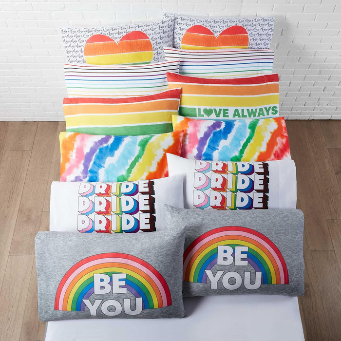 MARTEX PRIDE PILLOWCASE PAIR PRIDE