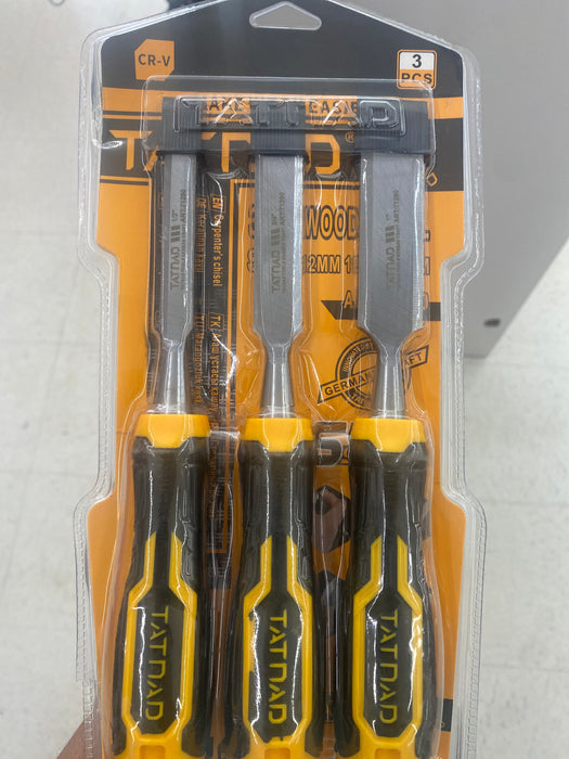 TAT NAD 3PGS WOOD CHISEL SIZE: 12MM 16 IM 25MM