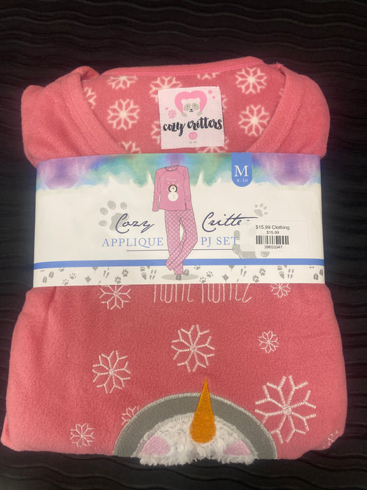 JS HACCI FLEECE PJ SET blue cloud 3B