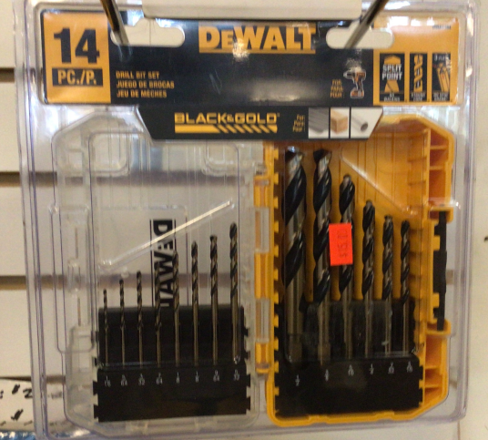 DEWALT DRILL BIT SET