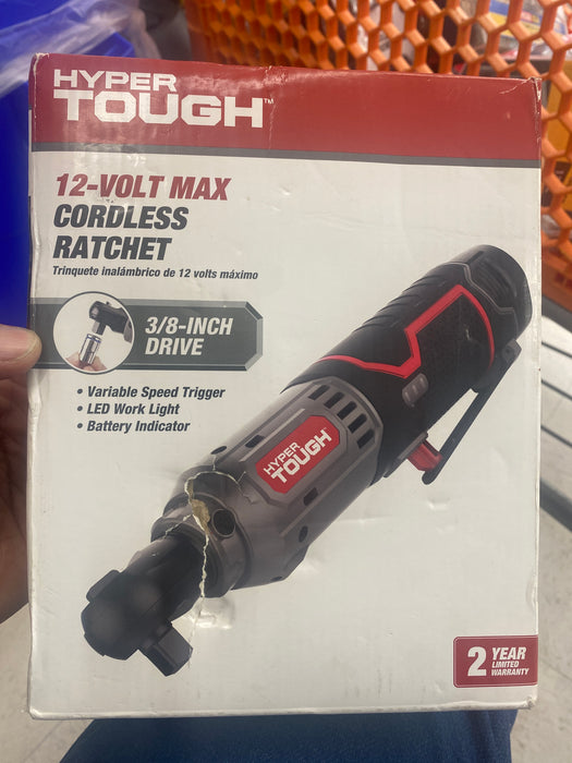 HYPER TOUGH 12-VOLT MAX CORDLESS RATCHET 3/8-INCH DRIVE