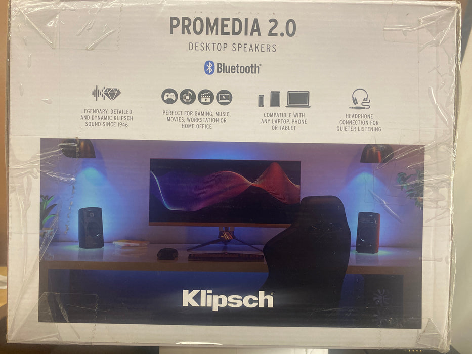 PROMEDIA 2.0 DESKTOP SPEAKERS DESKTOP SPEAKERS * Bluetooth® 9B