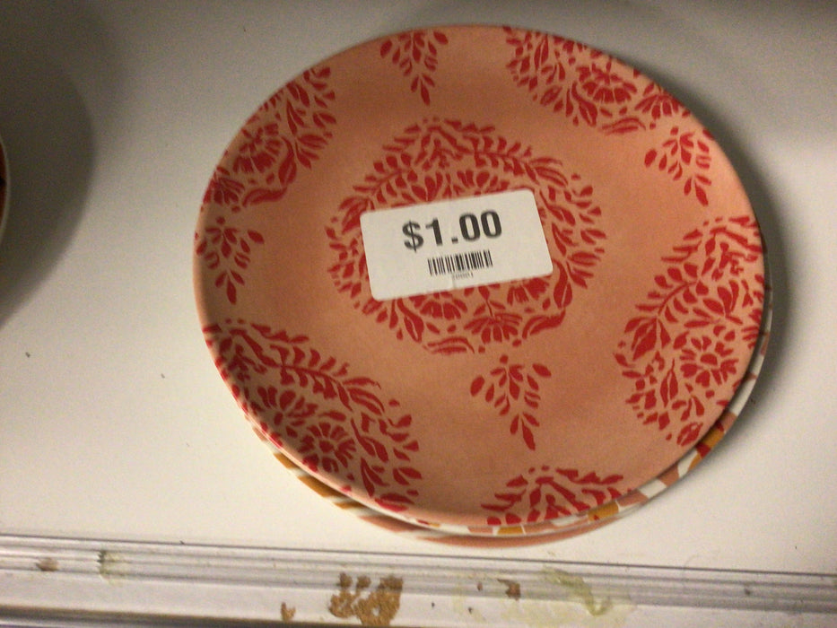 floral pattern ceramic stoneware  Plate