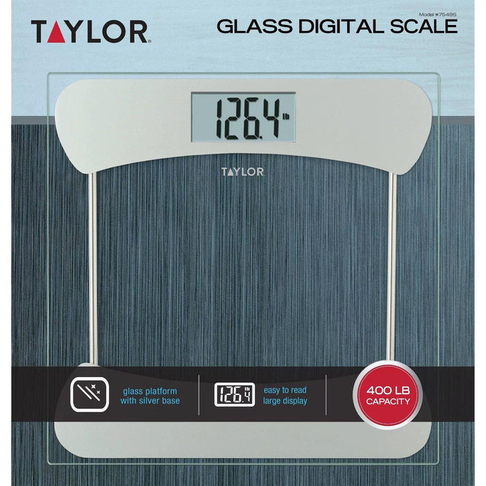 Taylor Precision Products 75494192S 75494192S 400lb-Capacity Digital Scale Open Box