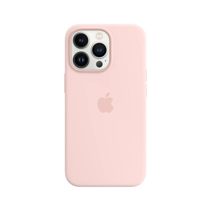 Apple - iPhone 13 Pro Silicone Case with MagSafe - Chalk Pink Open Box