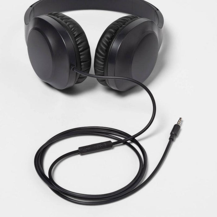 Heyday Wired on-Ear Headphones - Black