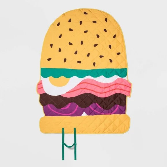 Figural Burger Picnic Blanket - Sun Squad™